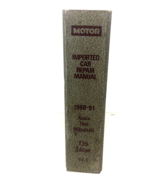MOTOR IMPORTED CAR REPAIR MANUAL 1988-1991 Includes Light Trucks 13TH ED... - £11.32 GBP