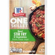 McCormick One Skillet Beef Stir Fry & Vegetables Seasoning Mix, 1.25 oz - $7.87