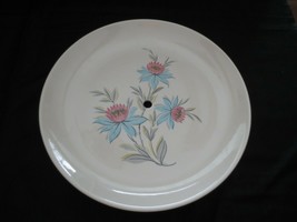 1950&#39;s Steubenville Fairlane Pottery 3-TIER Tidbit Tray Bottom Plate Only - 10&quot; - £7.97 GBP