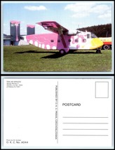 Vintage AIRCRAFT Postcard - Pink Air Services - Shorts Skyvan 3 L19 - $2.96