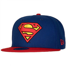 Superman Classic Logo New Era 9Fifty Adjustable Hat Multi-Color - £34.56 GBP