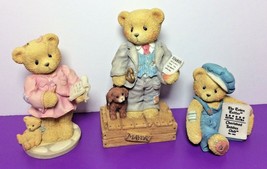 Mayor Wilson Beary Hilary Hugabear Cub E. Bear Cherished Teddies LOT CT001 CT952 - £11.95 GBP