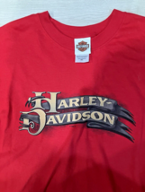 Harley Davidson Welcome to Las Vegas Nevada Red Size 4XL Biker T Shirt - $24.69