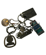 Lot Of  VTG Casino Key Rings, Frontier Silver City, Sands Las Vegas, Atl... - $66.63 CAD