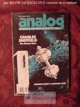 ANALOG September 1982 Charles Sheffield Ray Brown Gary McDonald - £4.26 GBP