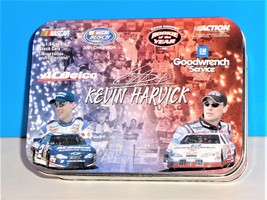 Action 1/64 2001 Kevin Harvick #29 Cup ROTY &amp; #2 BUSCH Champ 2 Car Tin Set - $17.33