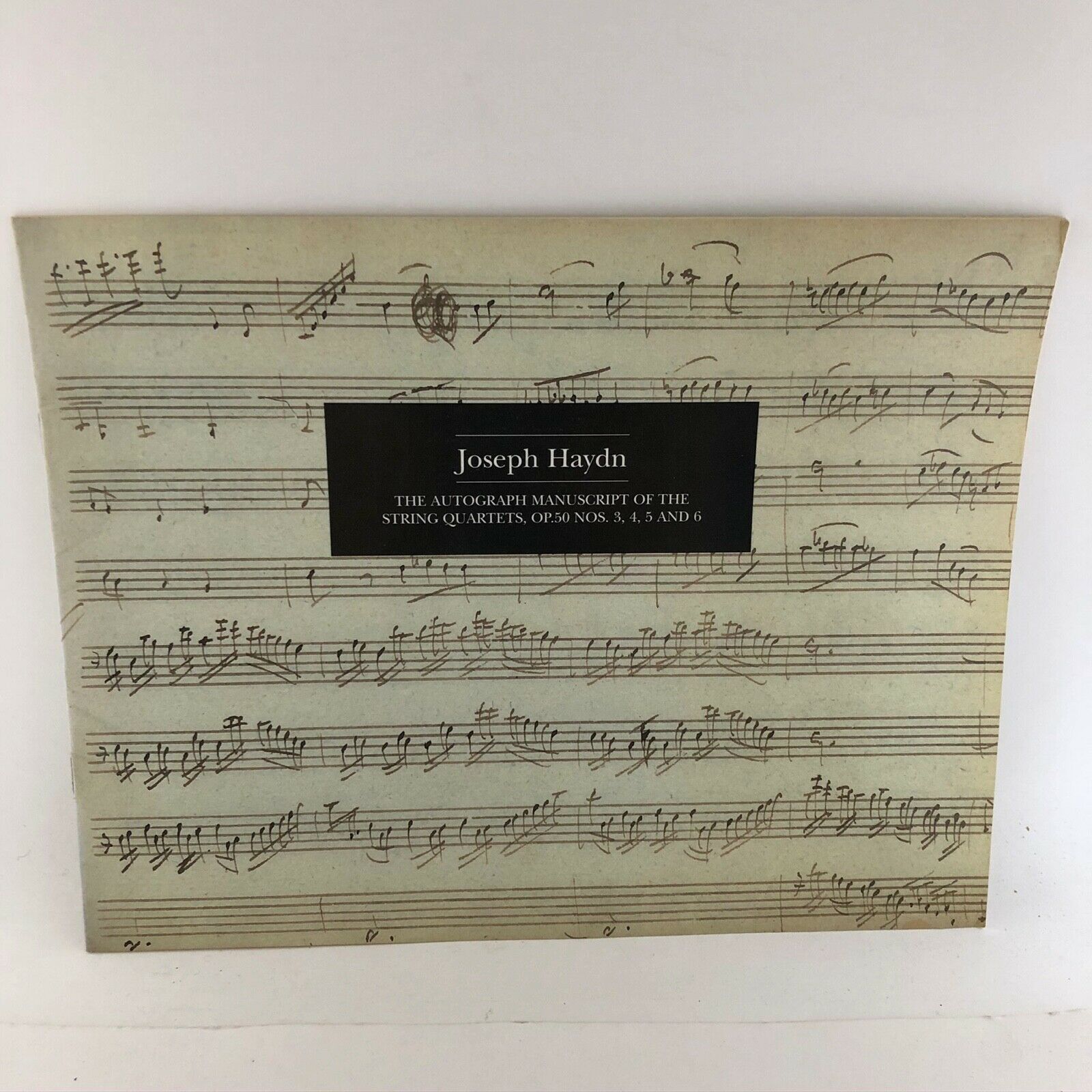 Joseph Haydn Sotheby’s Catalog The Autograph Manuscript of the String Qu... - $24.75