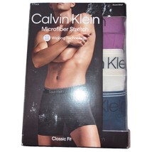 Calvin Klein Men&#39;s XL (40-42&quot;) Microfiber Stretch 3-Pack Boxer Brief - £21.30 GBP