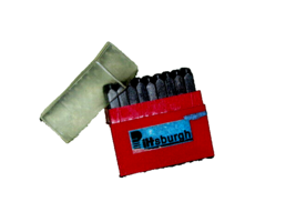 PITTSBURGH steel letter/number STAMPING SET 36 pc 1/4"? (E) - $8.40