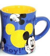 Disney Mickey Mouse Oh Boy Mug Theme Parks New - £47.50 GBP