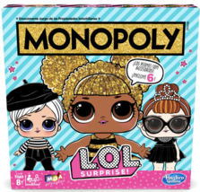 Hasbro Board Game - Monopoly LOL Surprise! Hunt for Rare Dolls, Spanish Version - $34.99