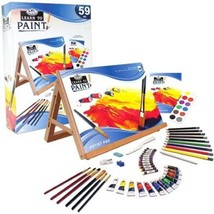 Royal &amp; Langnickel Learn to Paint Complete Artists Kit and Easel 59 Piece - £47.44 GBP