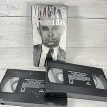 Vtg Mafias Greatest Hits 2 VHS Tapes Volume 1 and 2 Mob Dillinger Capone... - $29.99