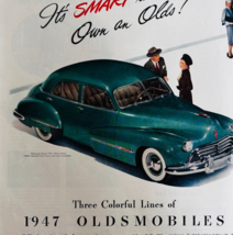 1947 Oldsmobile Model 98 Advertisement Vintage Automobilia Sedan DWUU5 - $29.99