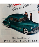 1947 Oldsmobile Model 98 Advertisement Vintage Automobilia Sedan DWUU5 - $41.18 CAD
