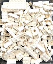 Lego 150 piece White Lego lot full of bricks, blocks Variety of Sizes Le... - $12.95