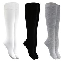 AWS/American Made Bamboo Knee High Socks for Women Seamless Long Dress Socks 3 P - £9.34 GBP