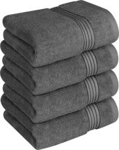 Utopia Towels Premium Hand Towels 100% Combed Spun  Extra Large16x28 Gray - £18.82 GBP