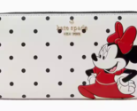 NWB Kate Spade Minnie Mouse Continental Wallet Disney ZipAround K4759 Gi... - £71.20 GBP