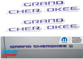 GRAND CHEROKEE Emblem Overlay Decals for 2022-2025 All new Jeep Grand Ch... - $14.99