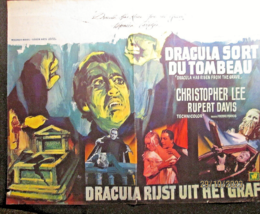 Veronica Carlson: (Dracula Has Been Risen From The Grave) Autograph Poster - $395.99