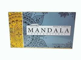 Deepika Mandala Masala Agarbatti Hand Rolled Fragrance Incense Sticks Box 180g - £18.36 GBP