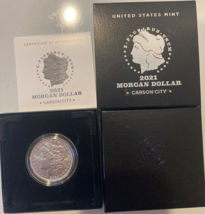 2021-CC Morgan Silver Dollar Coin Fresh From the Mint. - $241.76