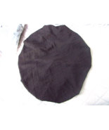 Round Black Cover Elastic &amp; Clasps Stretch Chair Stool Cover Square Patt... - €5,11 EUR