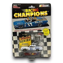 Racing Champions Stock Car With Card &amp; Stand #11 A. J. FOYT Ford Talladega - £14.72 GBP