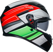 AGV K3 Motorcycle Helmet - Wing - Black/Italy - 2XL 21183810040072X - $319.95