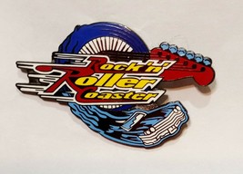 Rock N Roller Coaster Pin Disney 2000 WDW 1&quot;  - £17.71 GBP