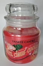 Yankee Candle Swirl 14.5 oz Jar Candle Mrs. Claus&#39; Cookies NEW - £48.24 GBP