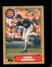1987 Topps Traded #70 Greg Maddux Nmmt (Rc) Cubs Hof - £8.53 GBP
