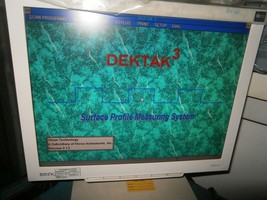 surface profile measuring 173933 DEKTAK 3 Veeco Sloan Technology Ver 2.13 010091 - $145,709.76 MXN