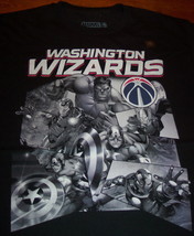 WASHINGTON WIZARDS NBA AVENGERS IRON MAN HULK THOR MARVEL COMICS T-Shirt... - $19.80