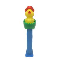 Pez Chicken In Egg Easter Pez Dispenser Blue Made In Hungary Vintage 1990s - £6.16 GBP