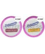 ENTENMANN&#39;S COFFEE K CUPS 36 CUPS, 18 DARK ROAST &amp; 18 CUPS BREAKFAST BLEND - $392.57 MXN