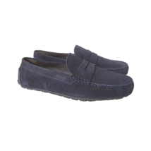 Joop! Men&#39;s Suede Leather Moccasins Slip on Dark Blue FREE WORLDWIDE SHI... - £77.07 GBP