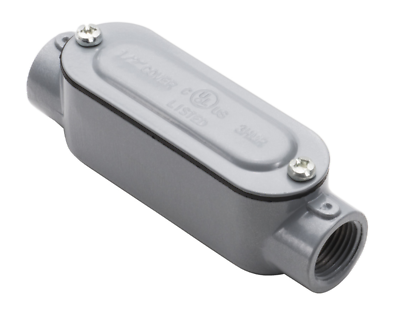 2 PK Topaz (C5CG) 1-1/2&quot; Aluminum Die-Cast Rigid Conduit Body, 4 Pieces - $51.43