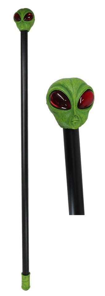 Green Roswell UFO Alien Extra Terrestrial Decorative Cosplay Prop Swagge... - $40.99