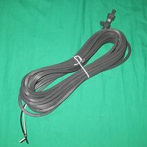 30' Gray Fit All 17 Guage 2 Wire Upright Cleaner Power Cord with Cord Clip - $23.09