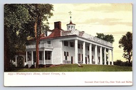 Vtg Postcard Washington&#39;s Home Mount Vernon VA Undivided Back Unposted - £3.56 GBP