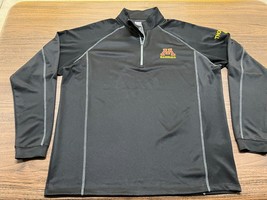 Minnesota Golden Gophers Baseball Team-Issued Black Long-Sleeve Pullover - Large - £11.72 GBP