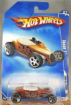 2008 Hot Wheels #67 All Stars 27/36 TRACK T Brown Variation w/Chrome 5 D... - $7.45
