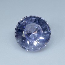 Natural Pale Purple Sapphire | Round Cut | 5.70 mm | 0.93 Carat | Loose Coloured - £459.57 GBP