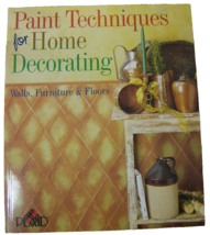 Paint Techniques For Home Decorating Plaid Book DIY Decor Walls Floor Furniture - £9.90 GBP