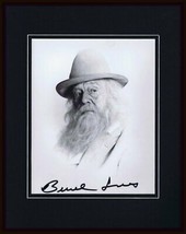 Burl Ives Signed Framed 11x14 Photo Display Rudolph the Red-Nosed Reindeer - £116.52 GBP