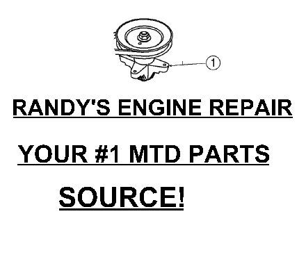 Primary image for SPINDLE PULLEY ASSEMBLY MTD 918-0624 618-0624 FITS +++