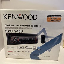 NOS Kenwood KDC-248U CD Receiver w/USB Interface for iPod, iPhone NIB Ne... - £71.46 GBP