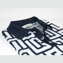 Men's Sports Shirt LCR MIZUMI Soft Cotton Blend Fashion Polo Style 11170-A Navy image 4